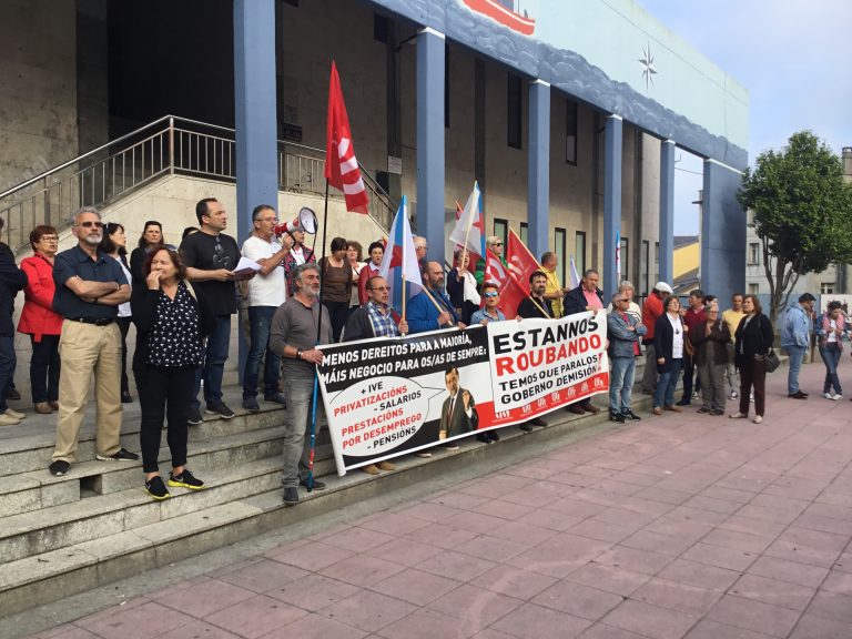 Tres cidades da Mariña acolleron protestas polas pensións