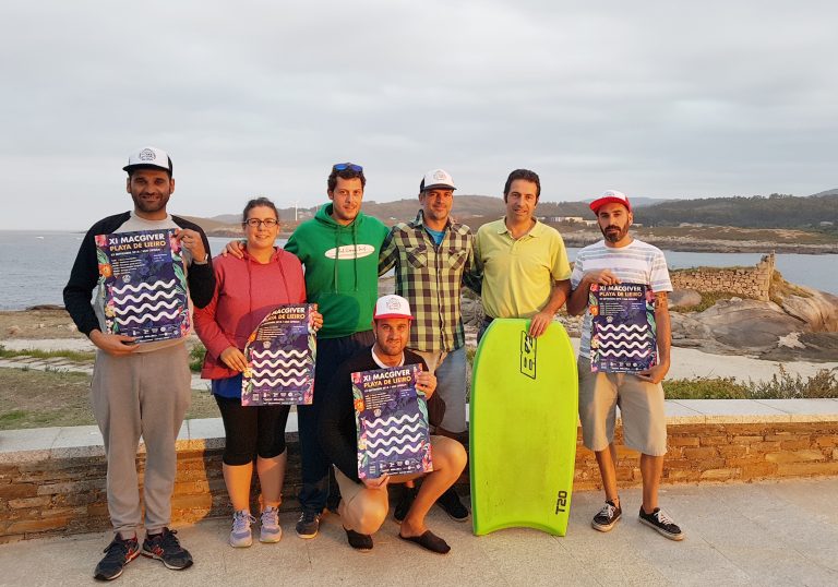 San Cibrao convida a desfrutar do surf o sábado co aberto MacGuiver