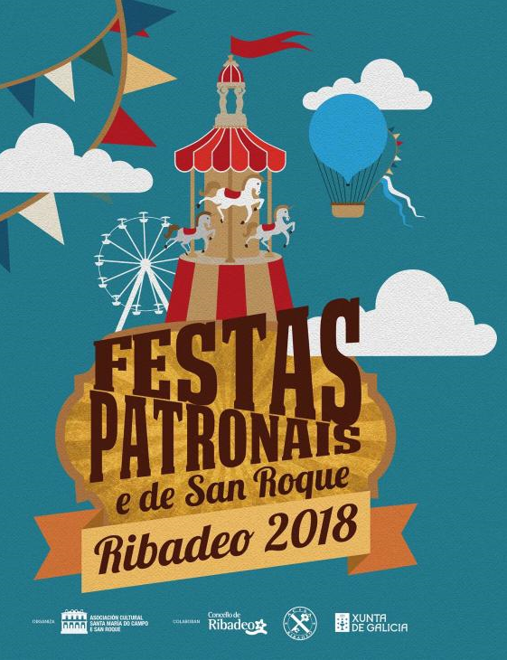 As festas patronais de Ribadeo arrincan a ritmo dos Satélites