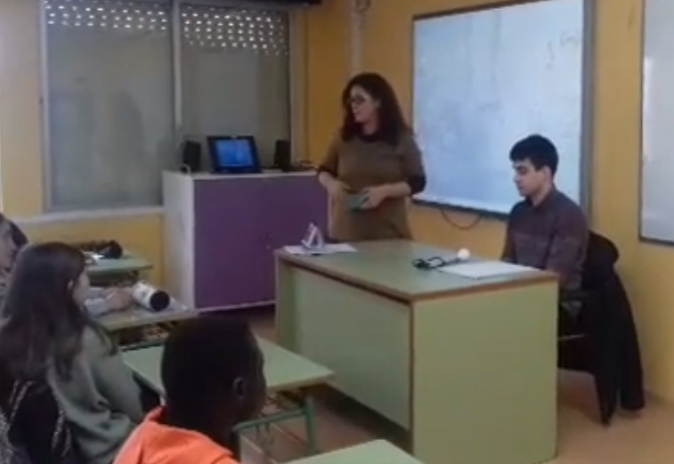 (VÍDEO) O IES Perdouro aprende oratoria co Estudante Galeguista do 2018