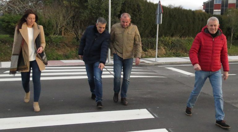 Ribadeo e Deputación acaban as obras para habilitar o acceso peonil á zona comercial do Vilar