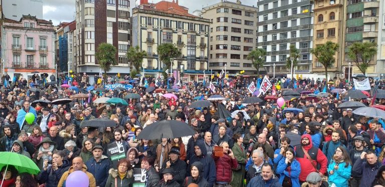 A loita pola oficialidade do galego de Asturias faise notar en Xixón