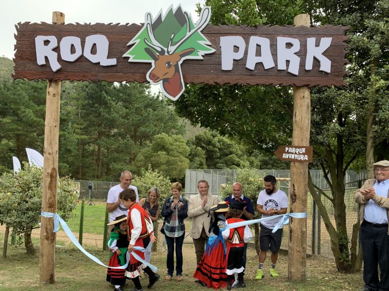 Inaugurado o parque de aventuras de Viveiro, pioneiro na provincia