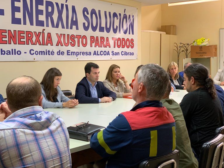 Caballero reivindica a un Goberno que “solucionou” as “crises” de Avilés e A Coruña e carga contra Balseiro