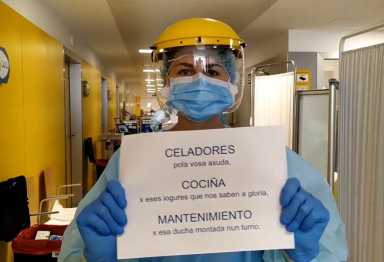 (VÍDEO) O persoal de Traumatoloxía: “agora máis ca nunca, ímolo dar todo e máis”