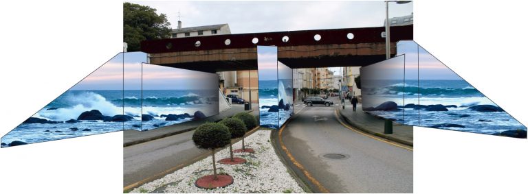 Burela pide o arranxo da ponte do tren sobre Eijo Garay para decorala con pinturas murais
