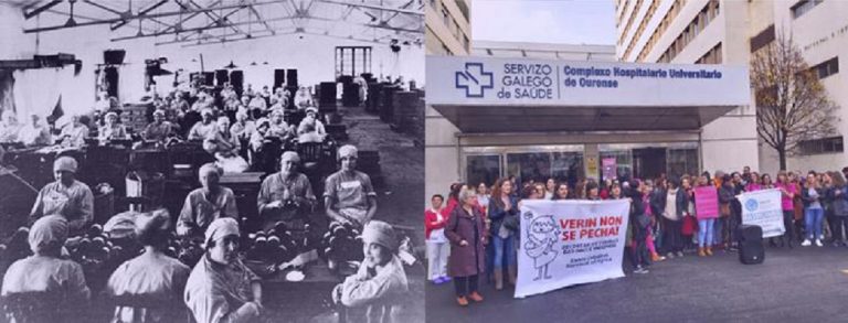 Camiño do 8-M: cinco protestas laborais lideradas por mulleres galegas ao longo da historia