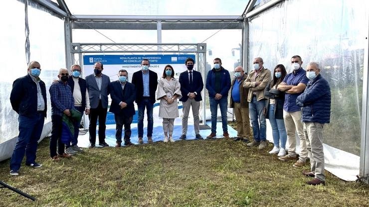 Inaugurada unha nova planta de transferencia de residuos en Riotorto que dá servizo a seis concellos