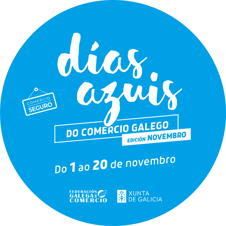 ACIA Foz participa nos Días Azuís do Comercio Galego do 1 ao 20 de novembro