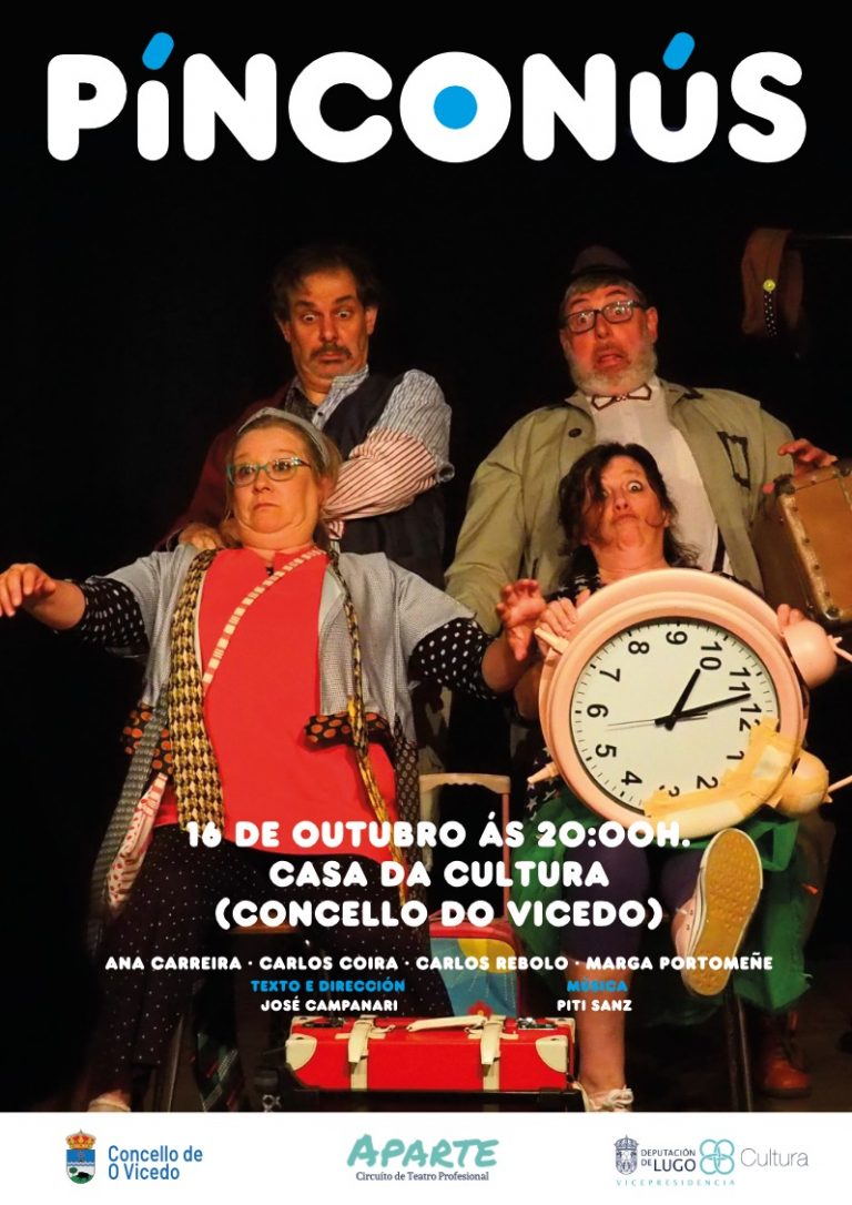 A Casa da Cultura do Vicedo acolle a comedia teatral “Pinconús”