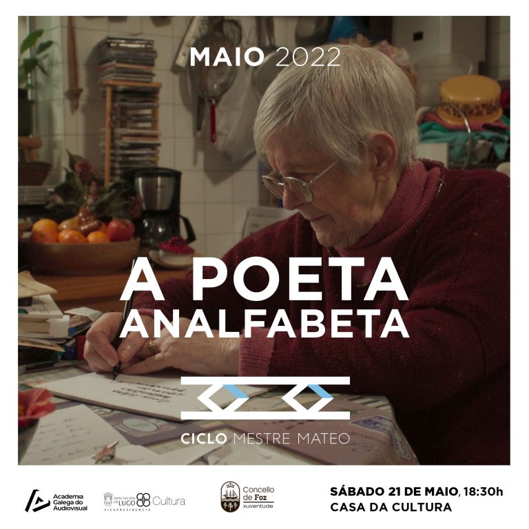 Terceira proxección en Foz do Ciclo Mestre Mateo co documental “A poeta analfabeta”