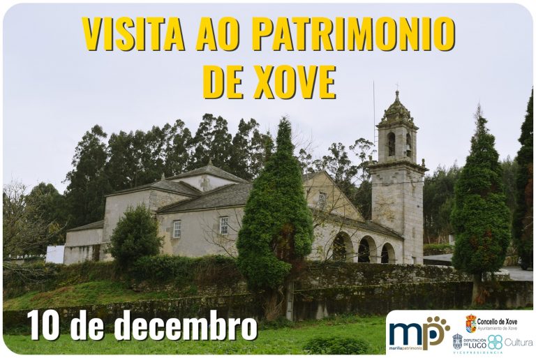 Visita ao patrimonio de Xove organizada por Mariña Patrimonio para o 10 de decembro