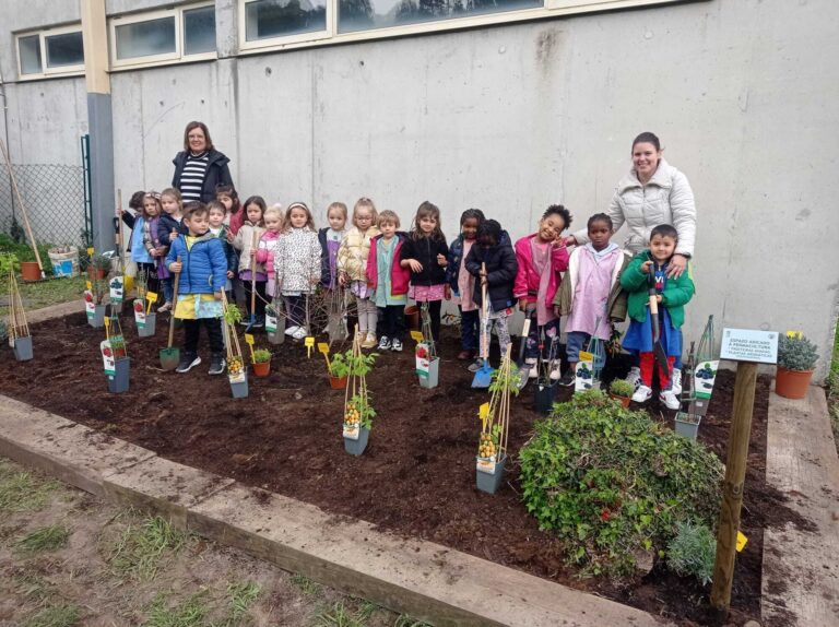 Cervo celebrou o Día da Árbore con alumnado de infantil e primaria do concello