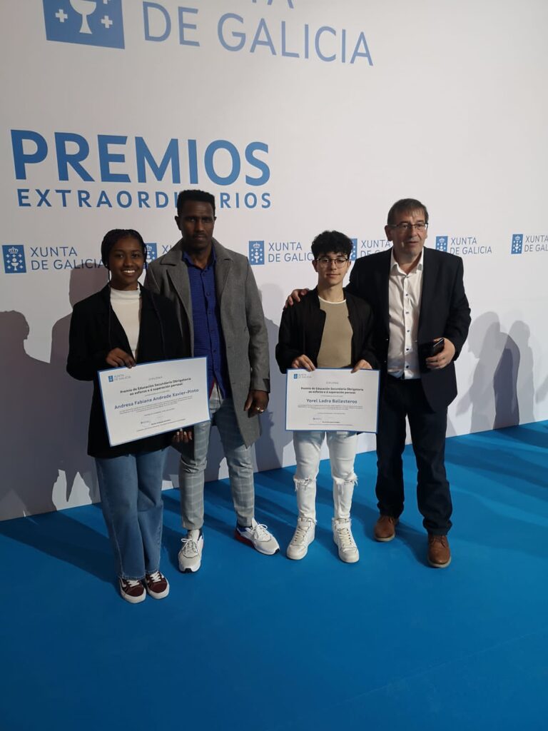 Entrega de Premios ao esforzo e a superación a dous alumnos de Burela