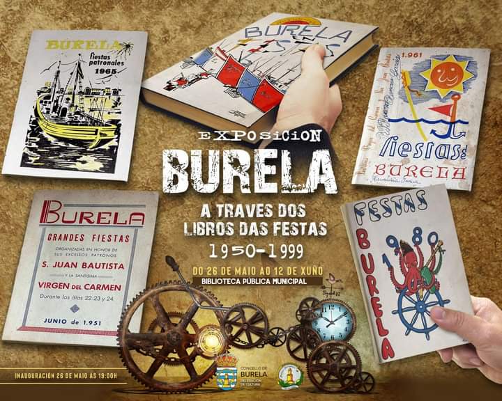 As festas patronais de Burela comezan este 25 de maio coa mostra “Burela a través dos libros das festas”