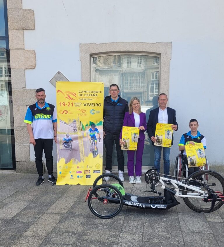O Concello de Viveiro acolle a presentación do Campionat do España de Ciclismo Paralímpico