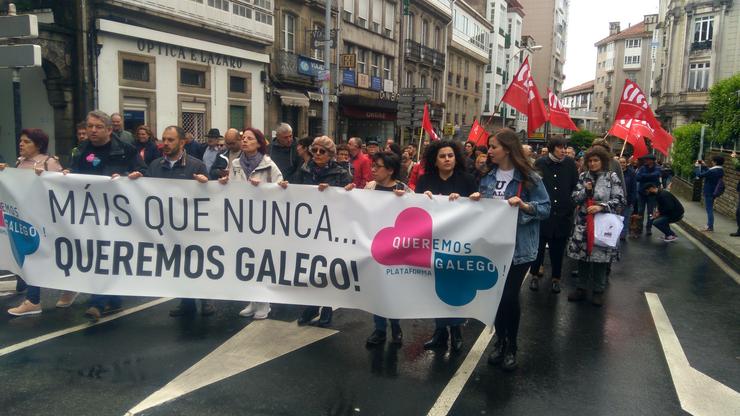 Foz acollerá unha concentración a prol da normalización do galego nas institucións locais