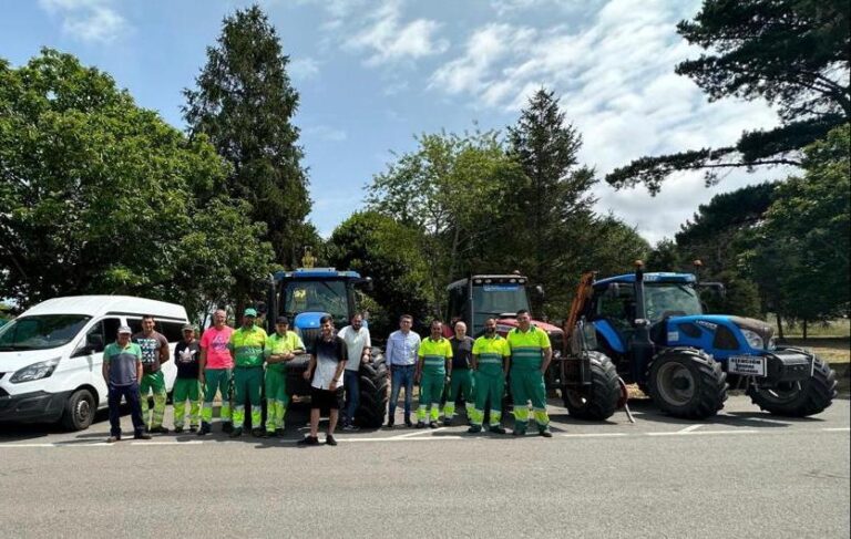 Ribadeo inicia a limpeza das infraestruturas municipais durante o verán