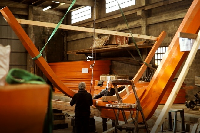 Ramón Collazo: “os barcos de madeira reducen a pegada de CO2 un 80% máis ca outros materiais”
