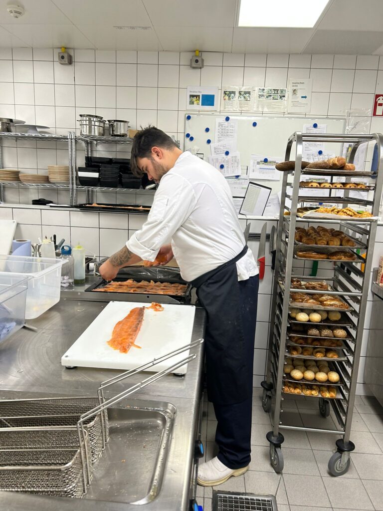 Prácticas de cociña en Alemania