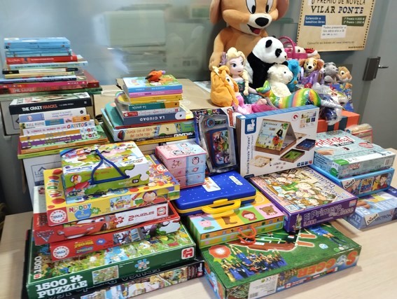 Viveiro destaca a gran participación veciñal na campaña de recollida de xoguetes